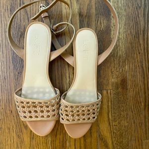 Tan loft shoes